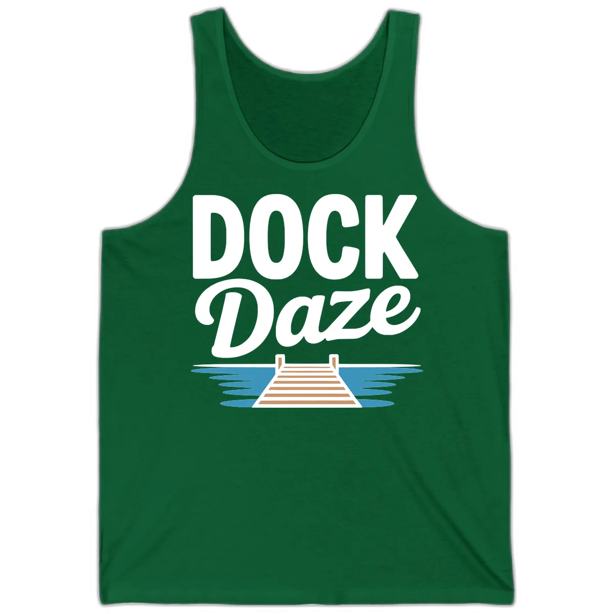 Dock Daze Lakeside Fun Tank in Kelly