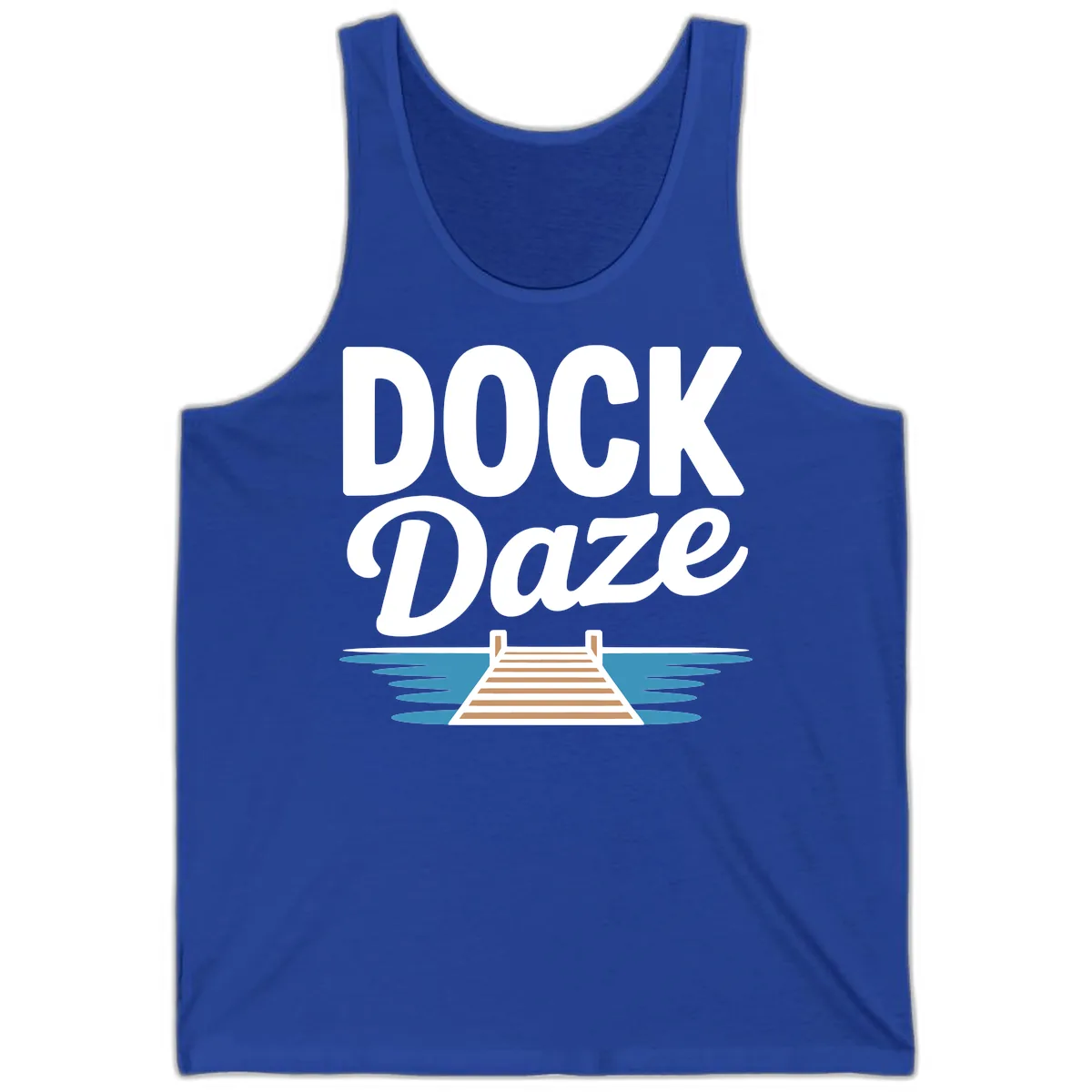 Dock Daze Lakeside Fun Tank in True Royal