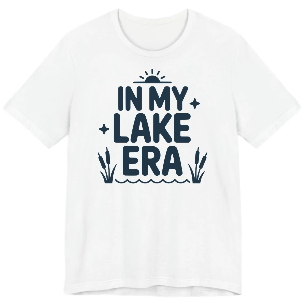 In My Lake Era Typography Design Premium T-Shirt in White