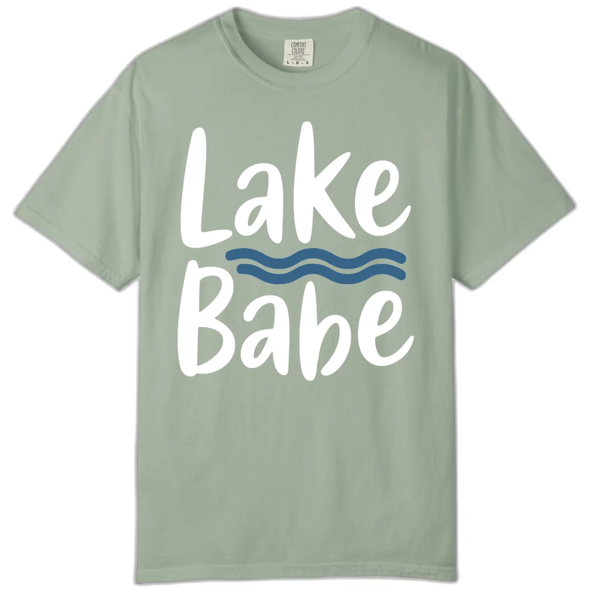 Lake Babe Typography Design Comfort Color in Bay