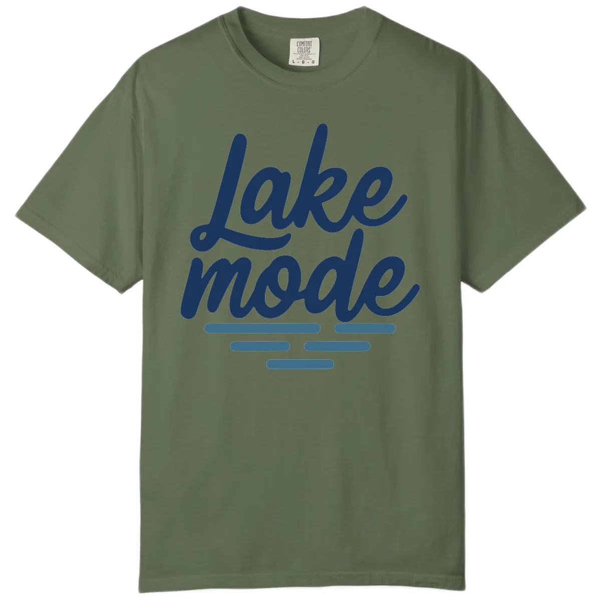 Lake Mode Typography Design Comfort Color in Sage