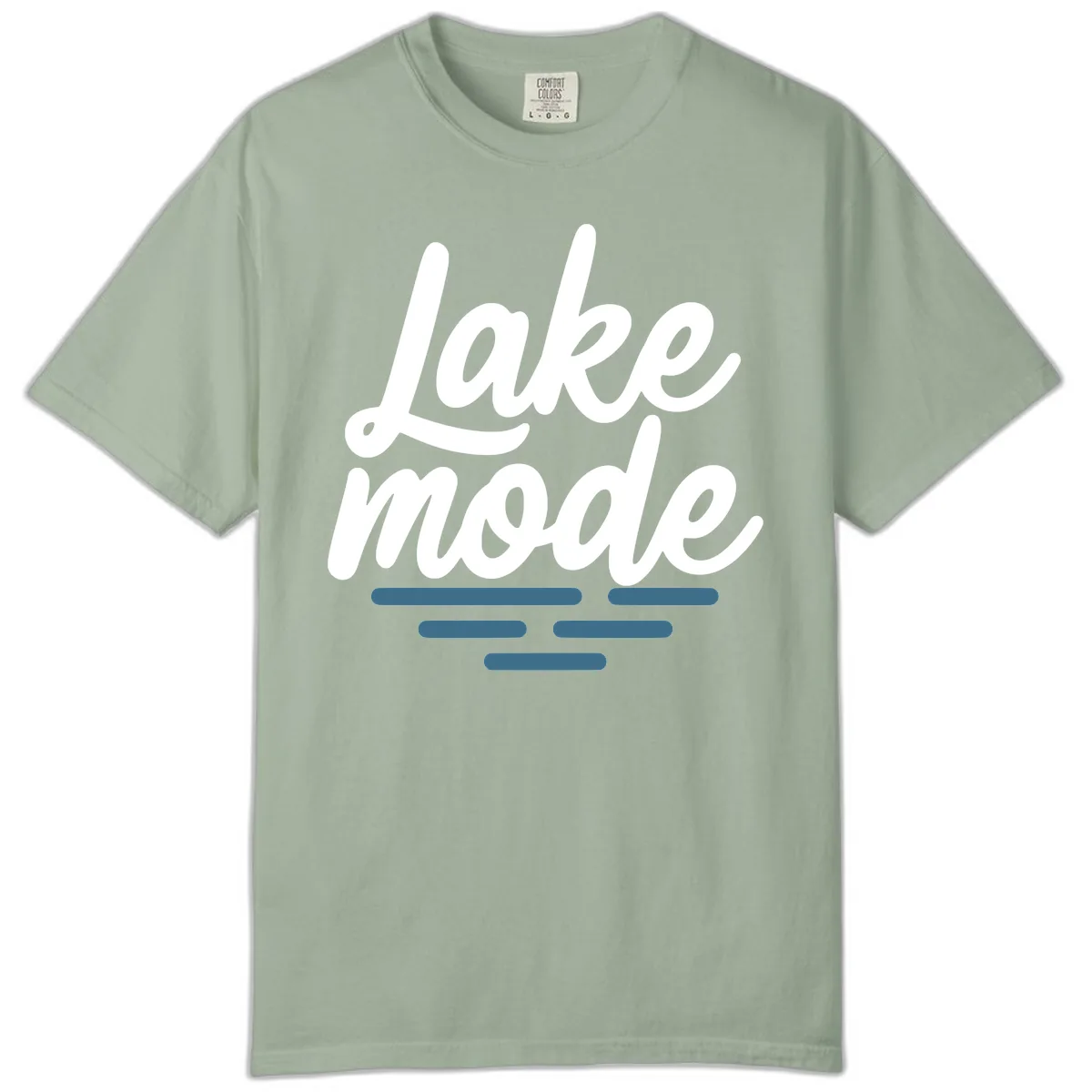 Lake Mode Typography Design Comfort Color in Bay