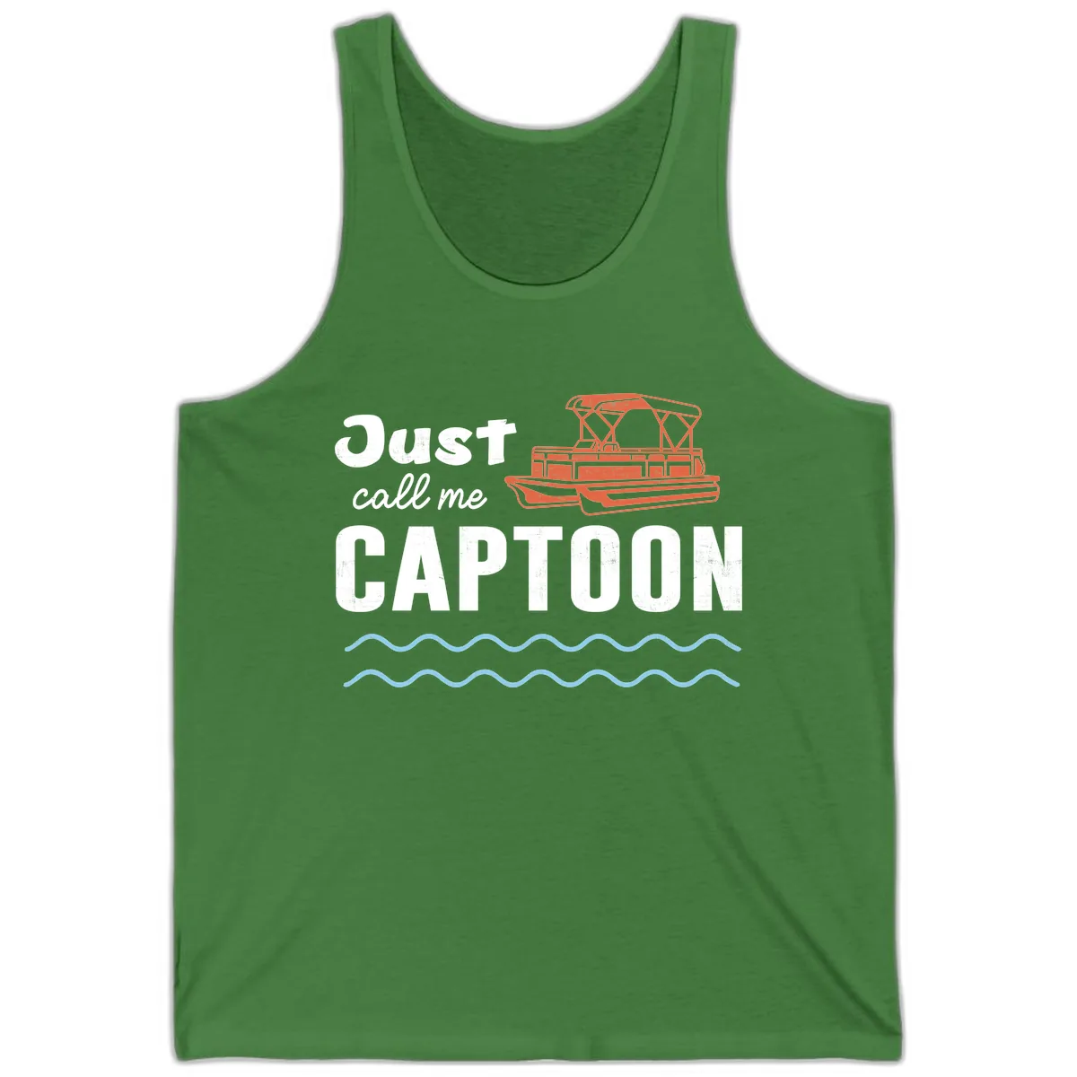 Just Call Me Captoon Tank in Leaf