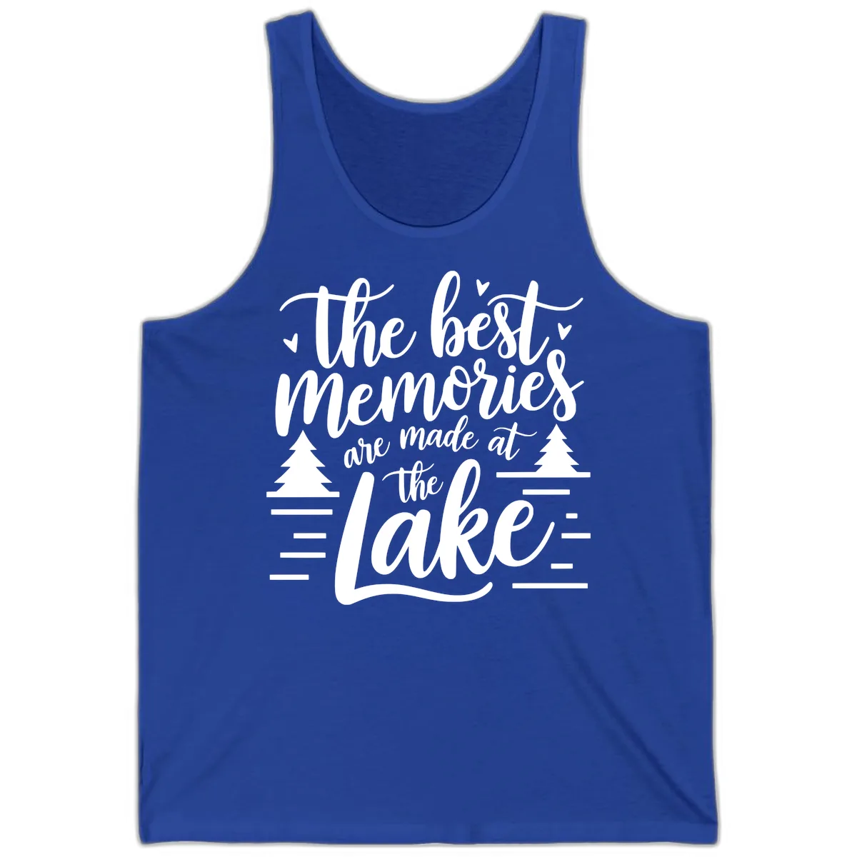 The Best Memories Are Made At The Lake Tank in True Royal