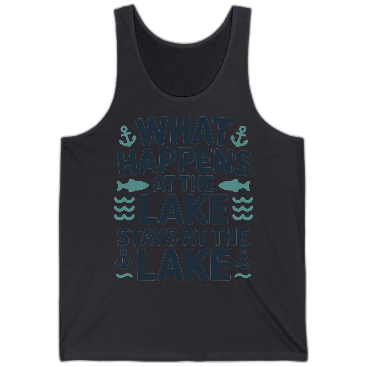 What Happens At The Lake Tank in Dark Grey