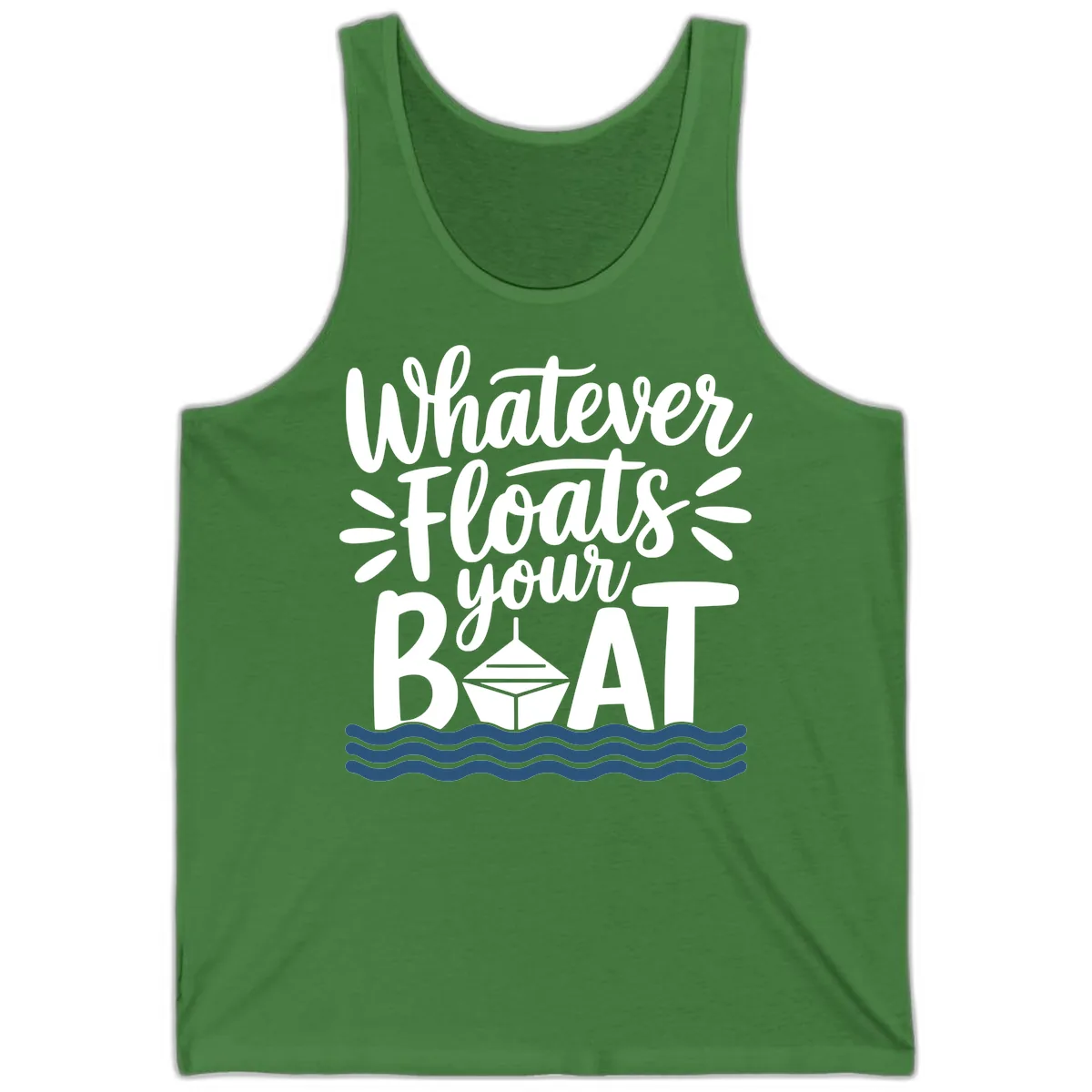 Whatever Floats Your Boat Design Tank in Leaf