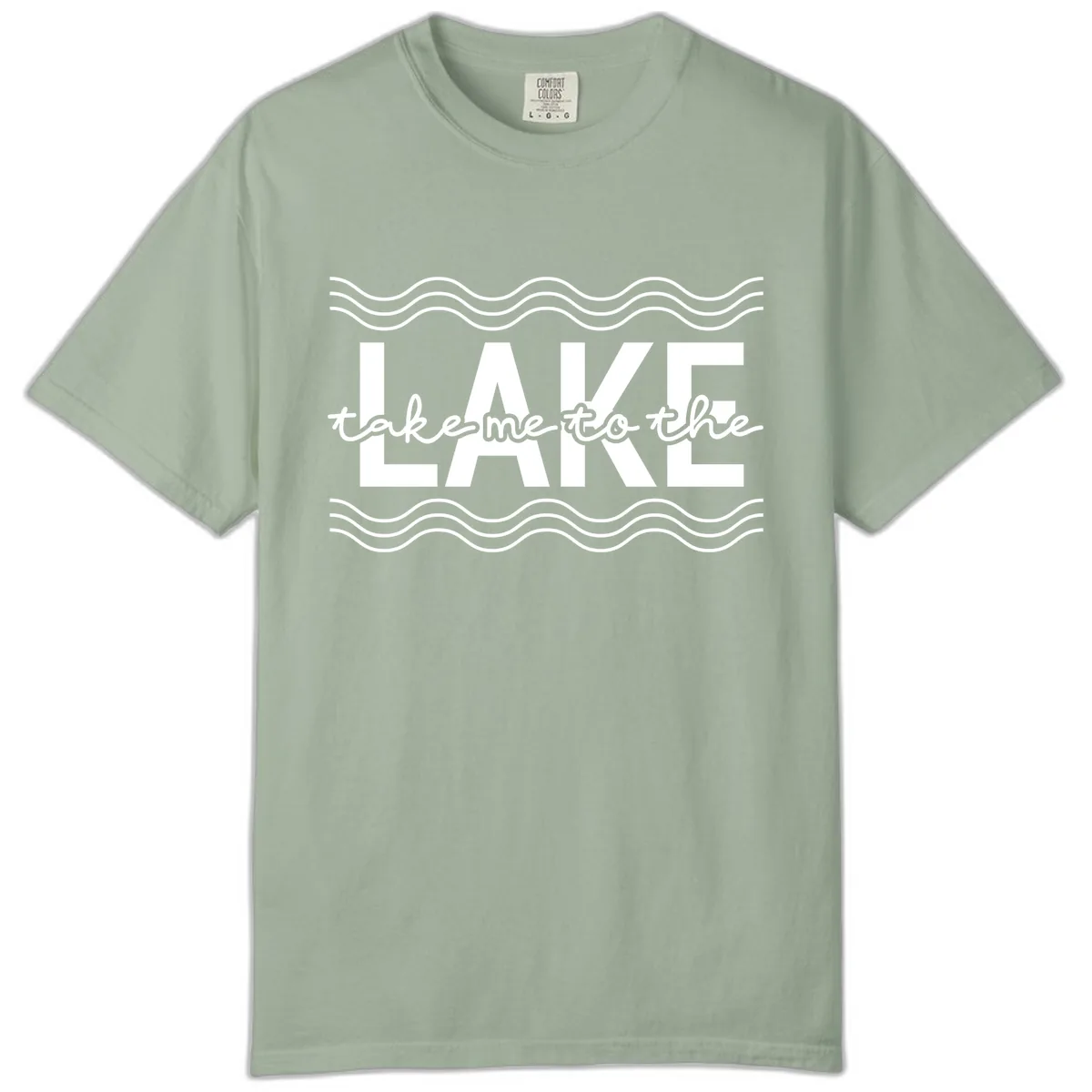 Take Me To The Lake Design Comfort Color in Bay