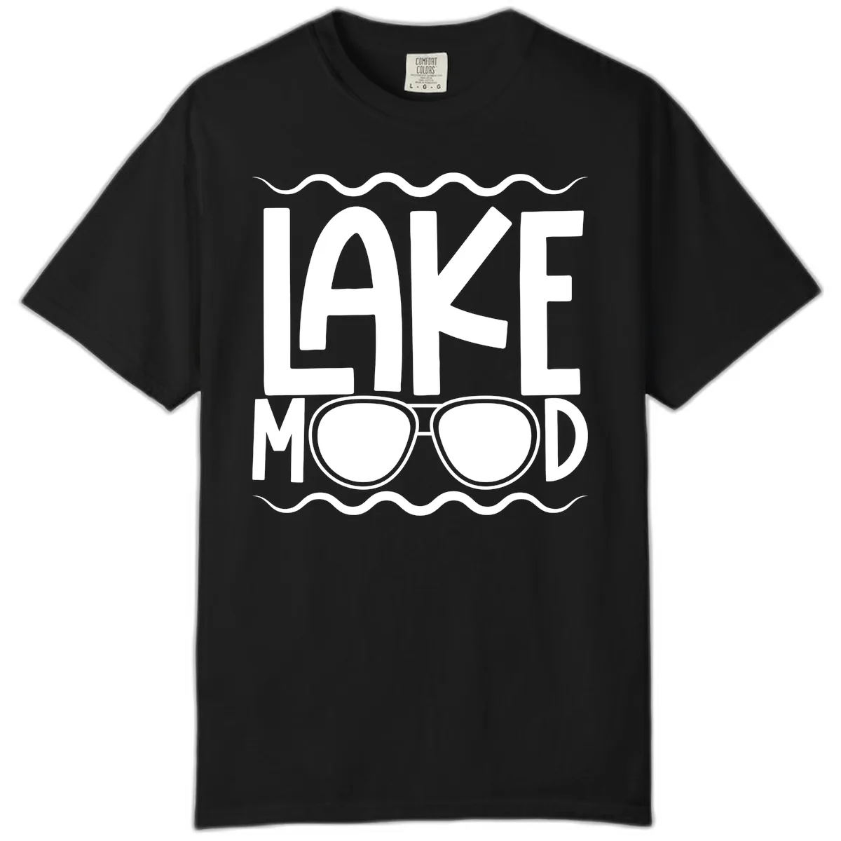 Lake Mood Sunglasses Design Comfort Color in Black