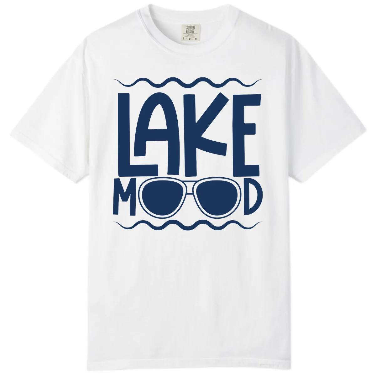 Lake Mood Sunglasses Design Comfort Color in White