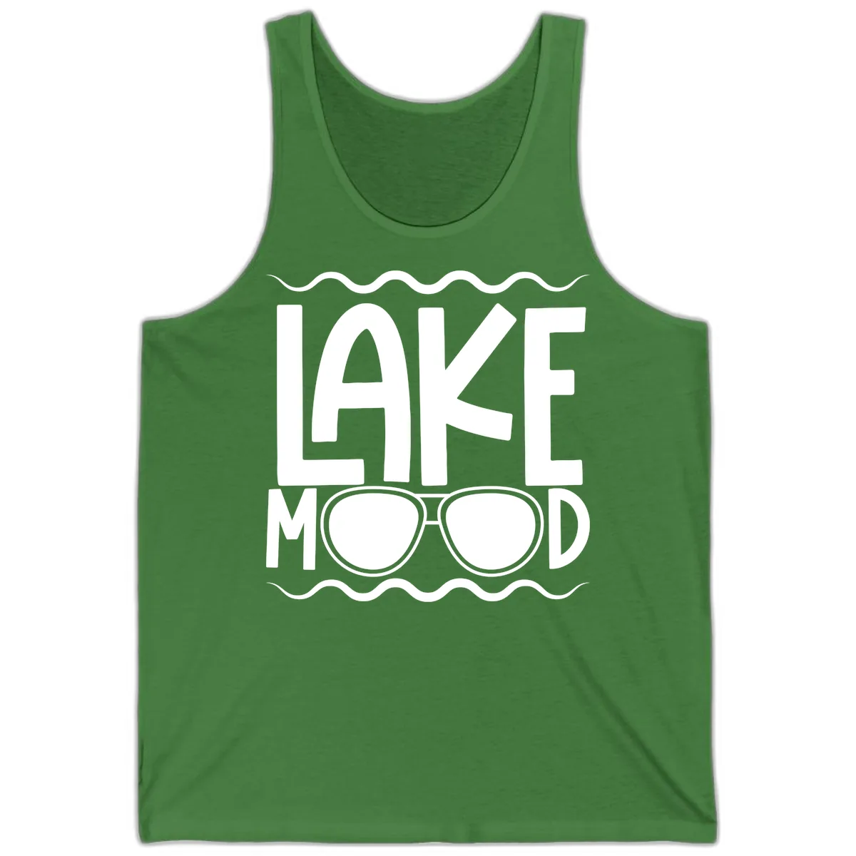 Lake Mood Sunglasses Design Tank in Leaf