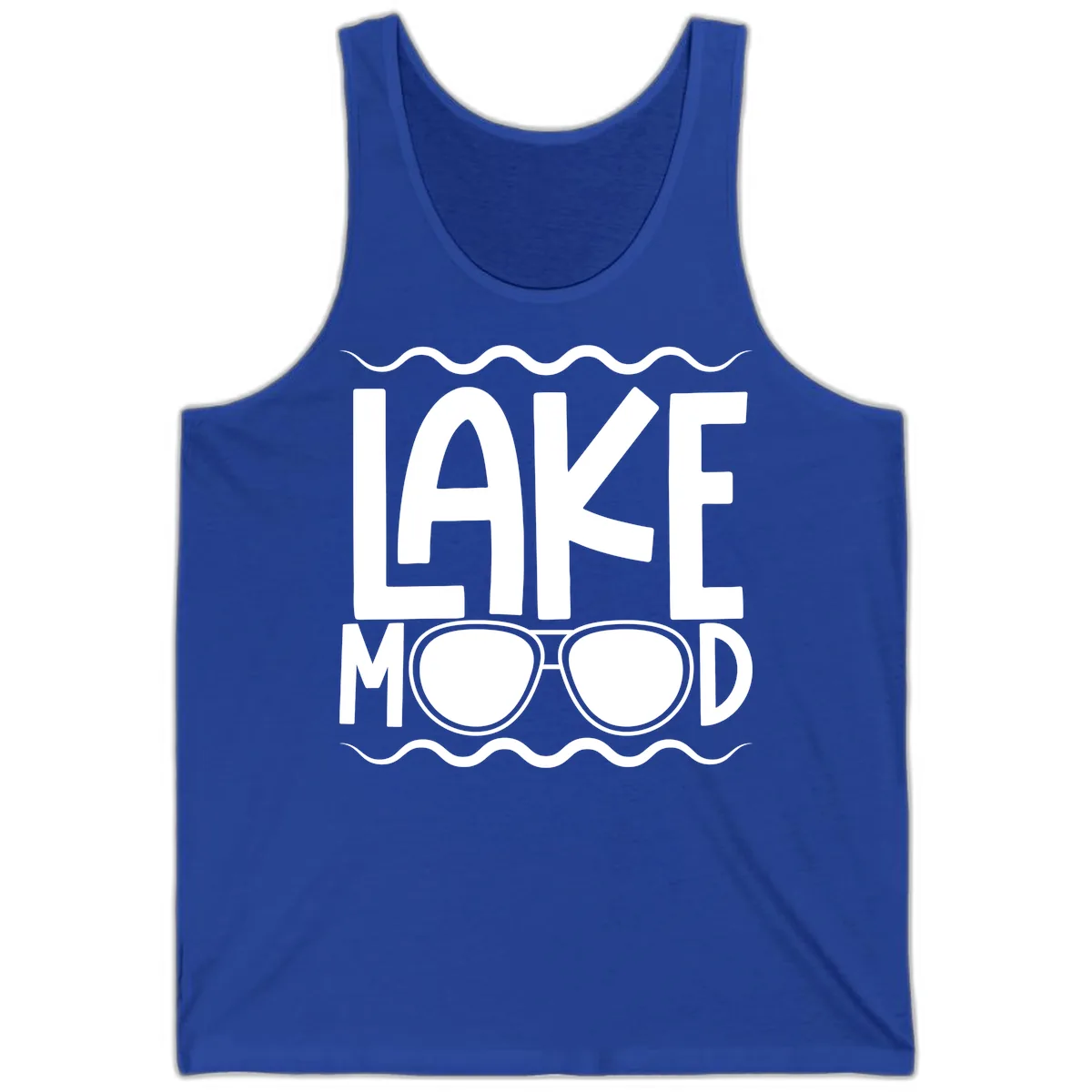 Lake Mood Sunglasses Design Tank in True Royal