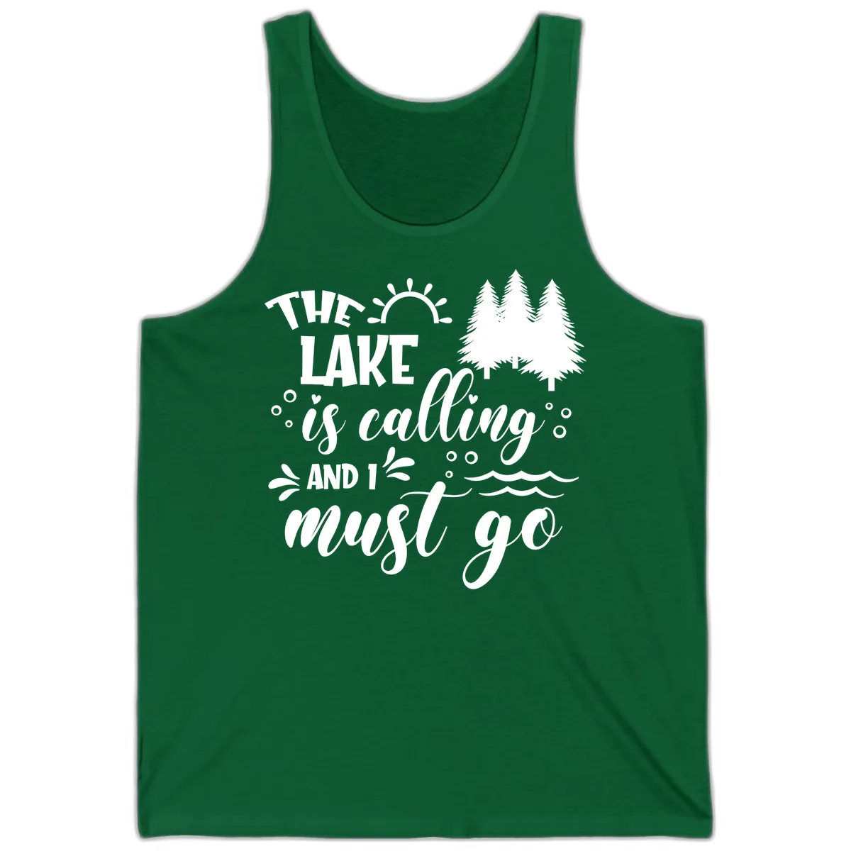 The Lake Is Calling And I Must Go Tank in Kelly