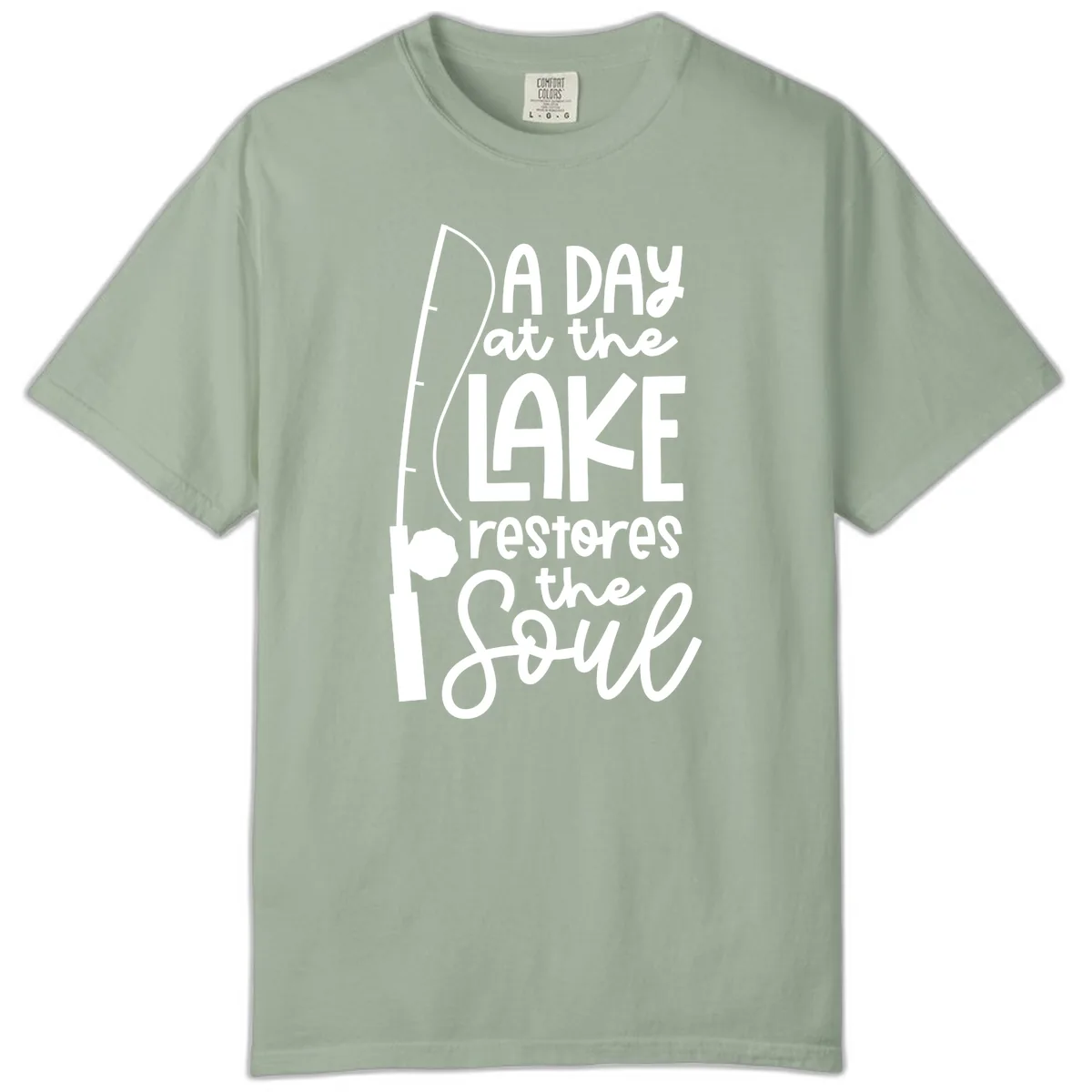 A Day at the Lake Restores the Soul Comfort Color in Bay