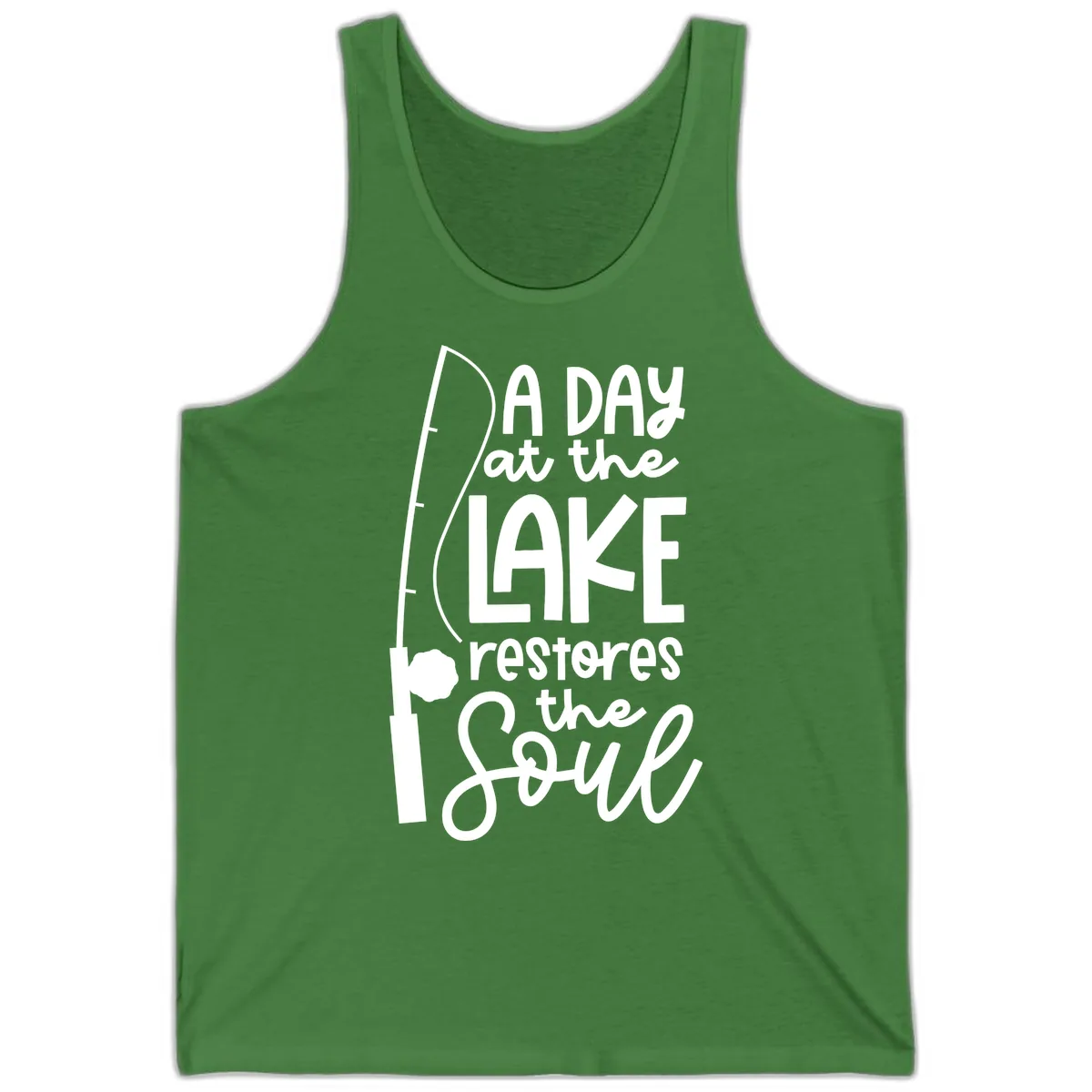 A Day at the Lake Restores the Soul Tank in Leaf