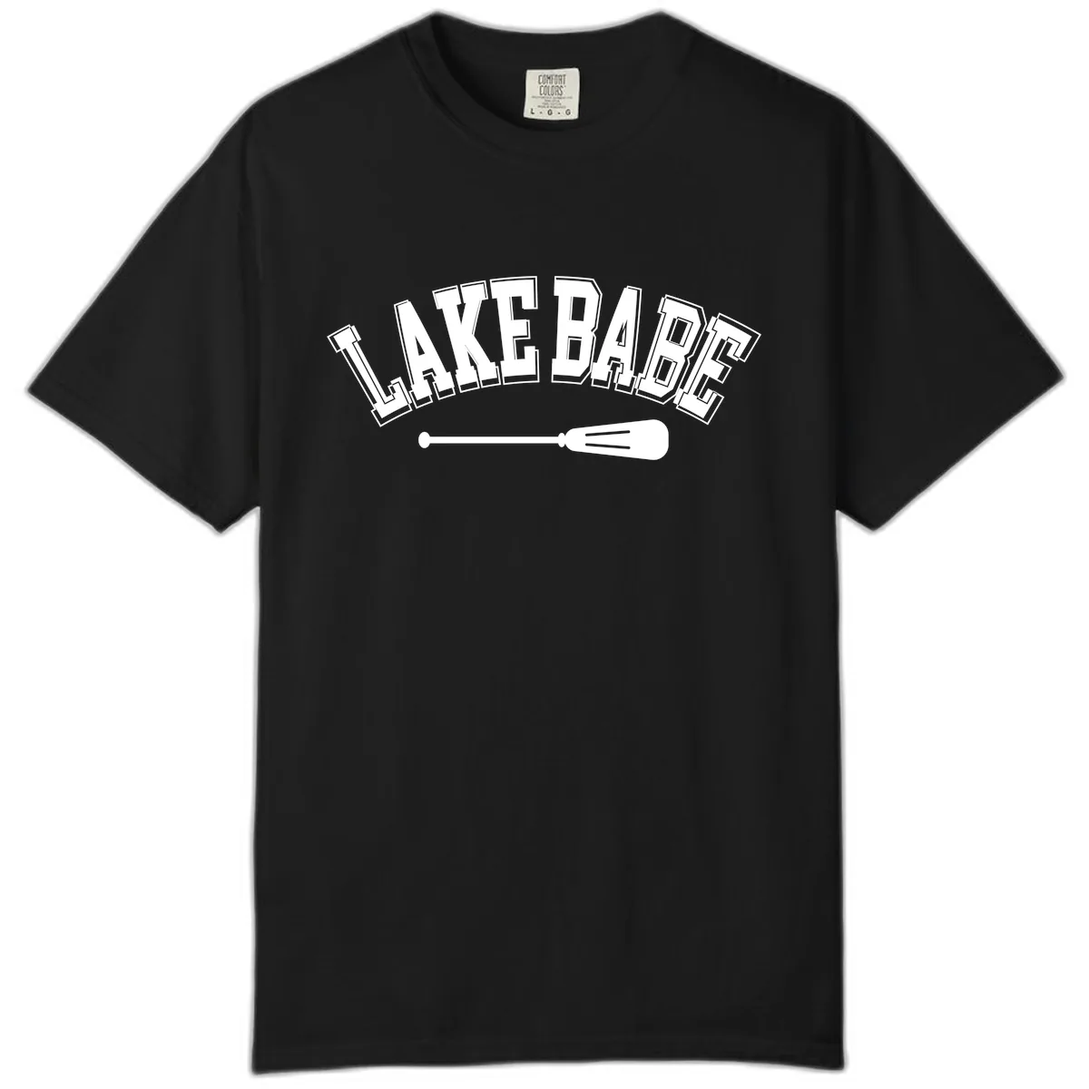 Lake Babe Arch Design Comfort Color in Black
