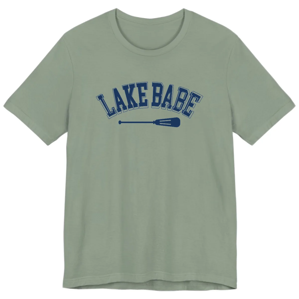 Lake Babe Arch Design Premium T-Shirt in Sage