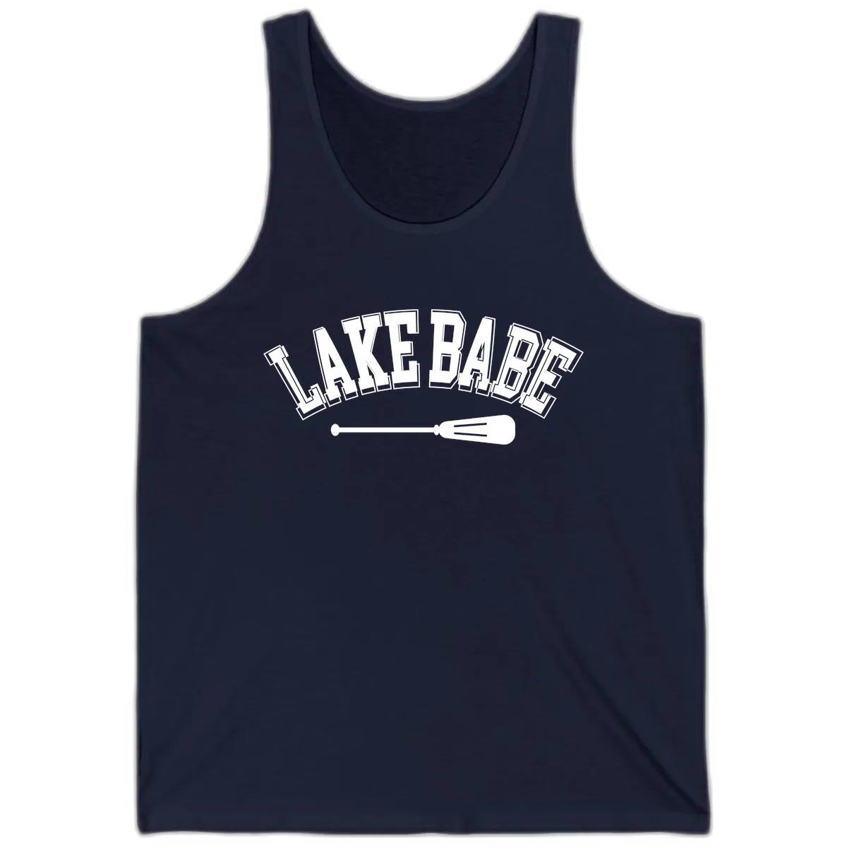 Lake Babe Arch Design Tank in Navy