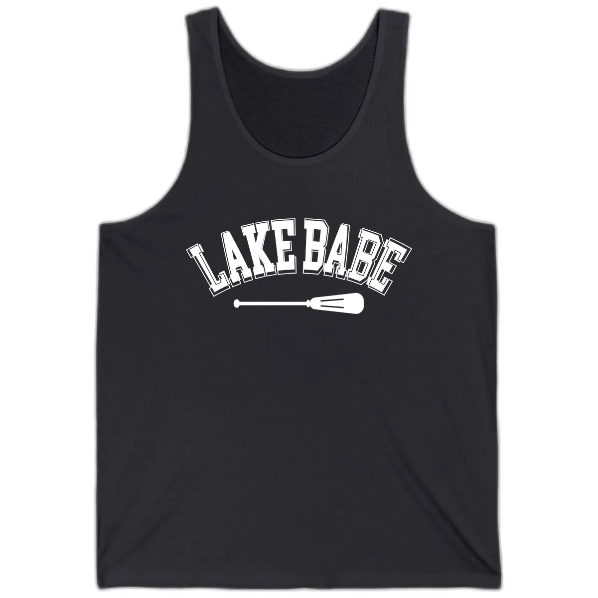 Lake Babe Arch Design Tank in Dark Grey