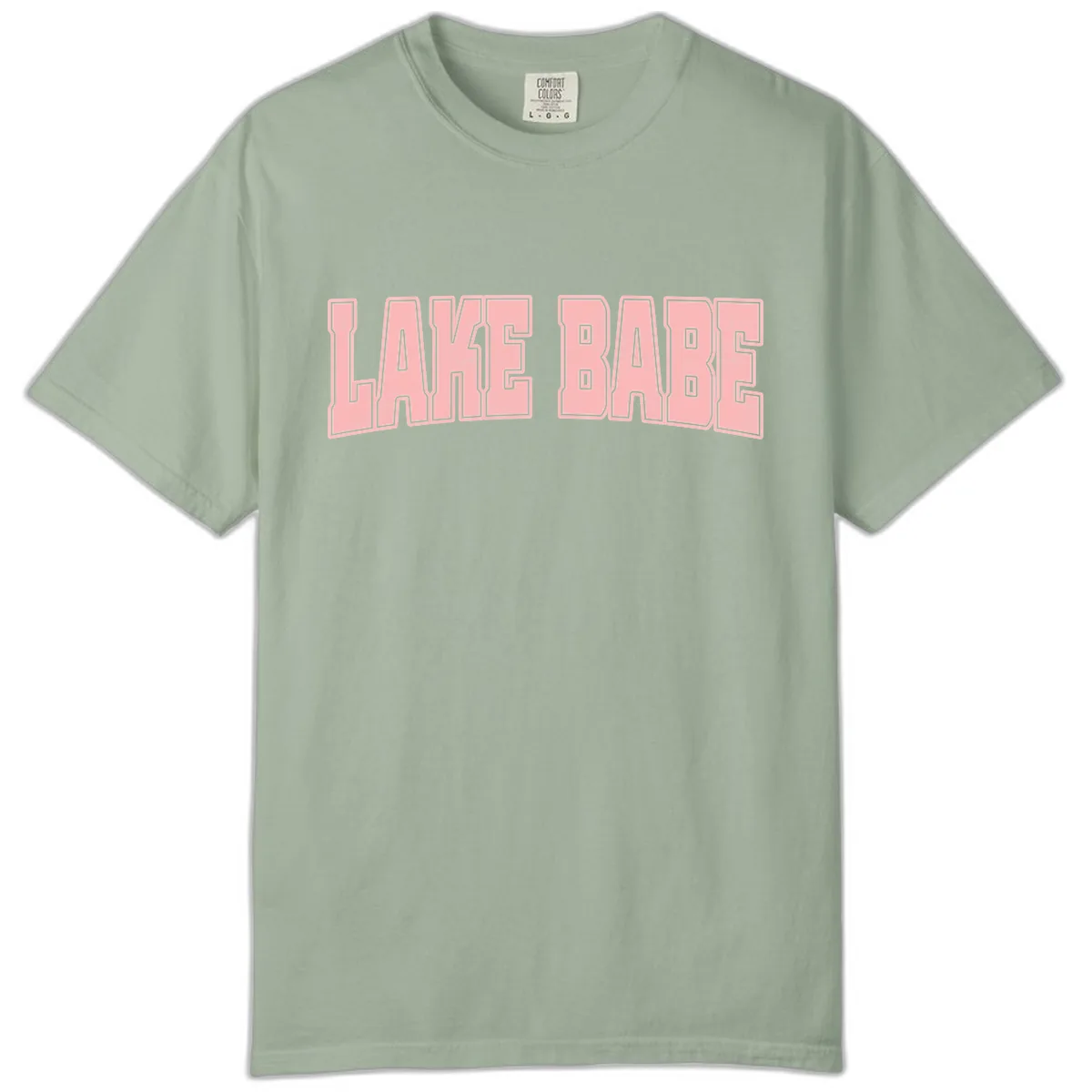 Lake Babe Typography Design Comfort Color in Bay