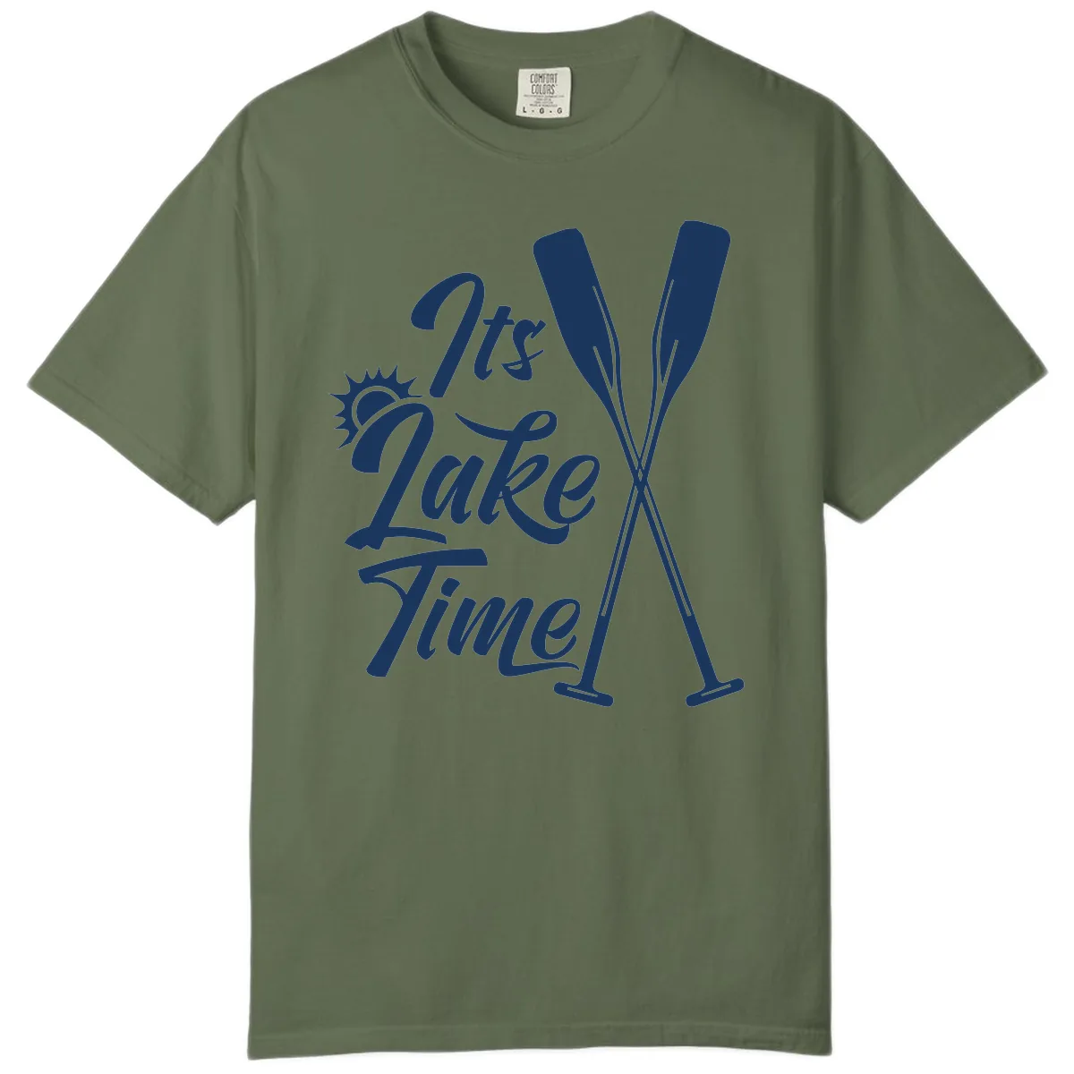 It's Lake Time Oar Design Comfort Color in Sage
