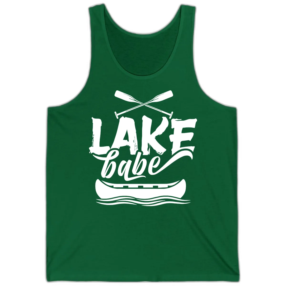 Lake Babe Canoe Design Tank in Kelly