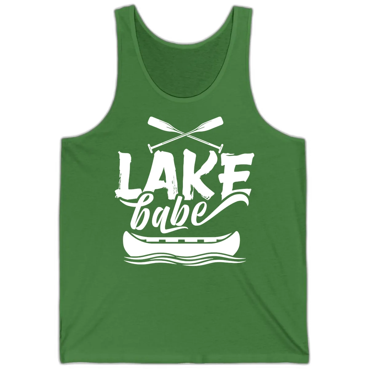 Lake Babe Canoe Design Tank in Leaf