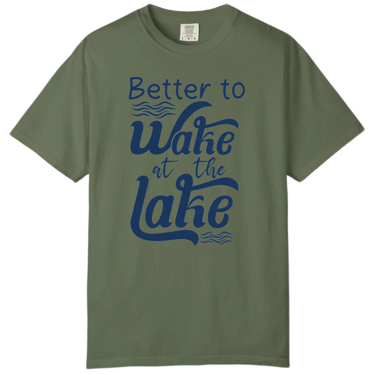 Better to Wake at the Lake Comfort Color in Sage