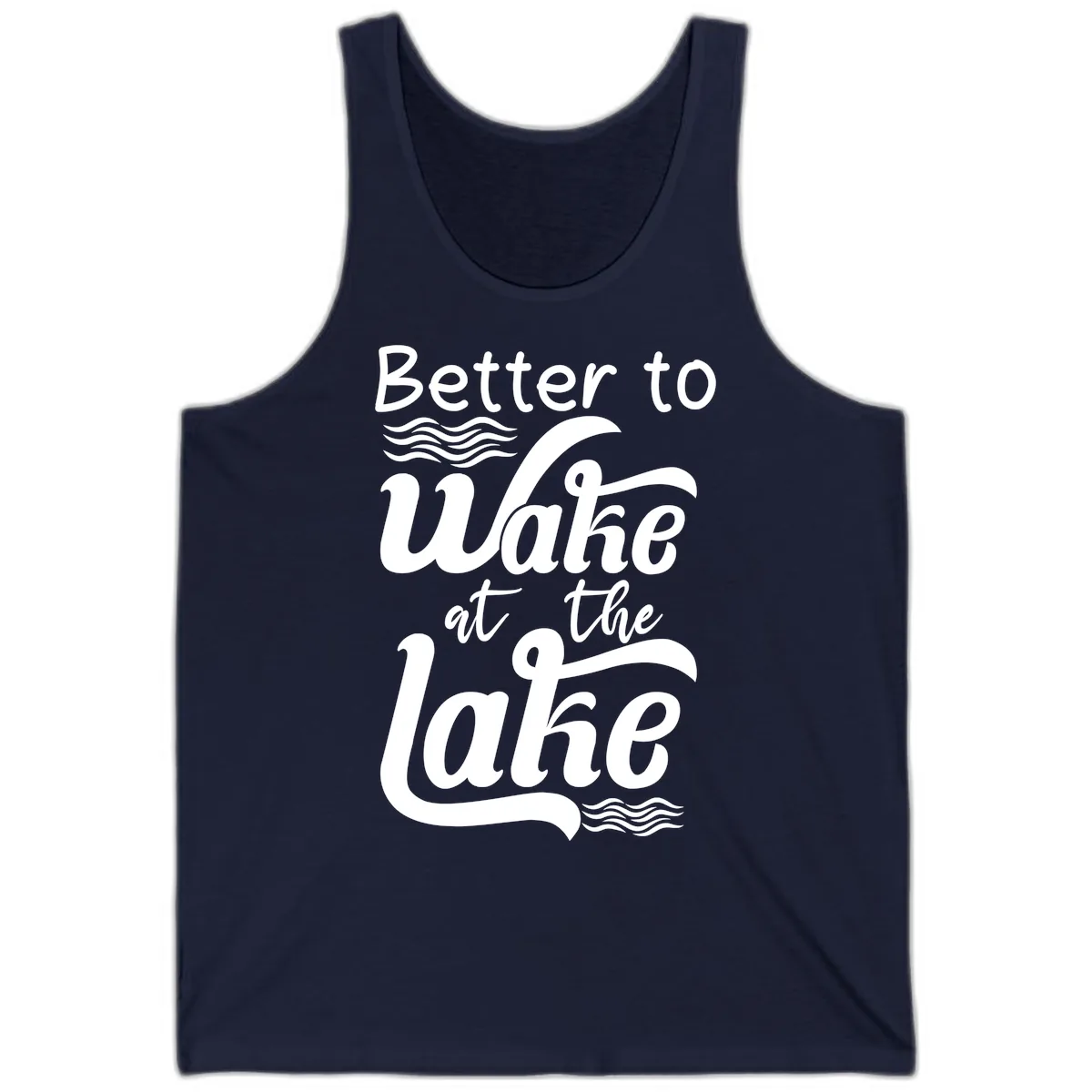 Better to Wake at the Lake Tank in Navy