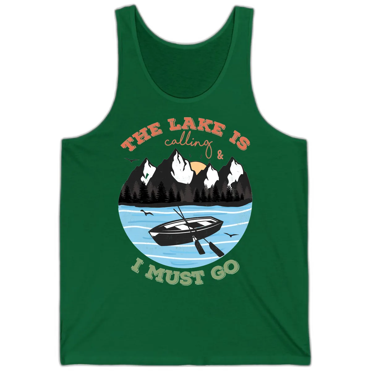 The Lake Is Calling And I Must Go Tank in Kelly