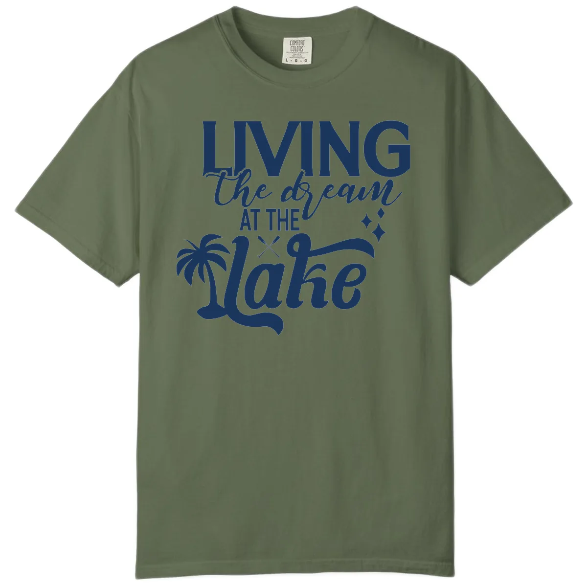 Living The Dream At The Lake Comfort Color in Sage
