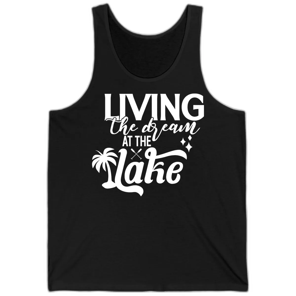 Living The Dream At The Lake Tank in Black