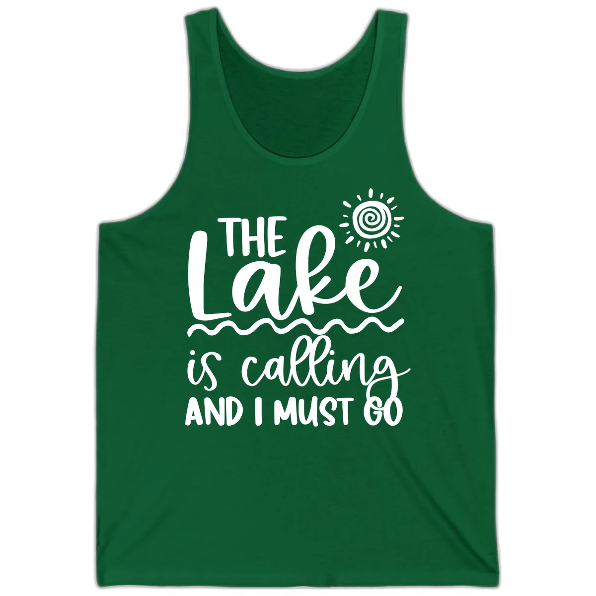 The Lake Is Calling Tank in Kelly
