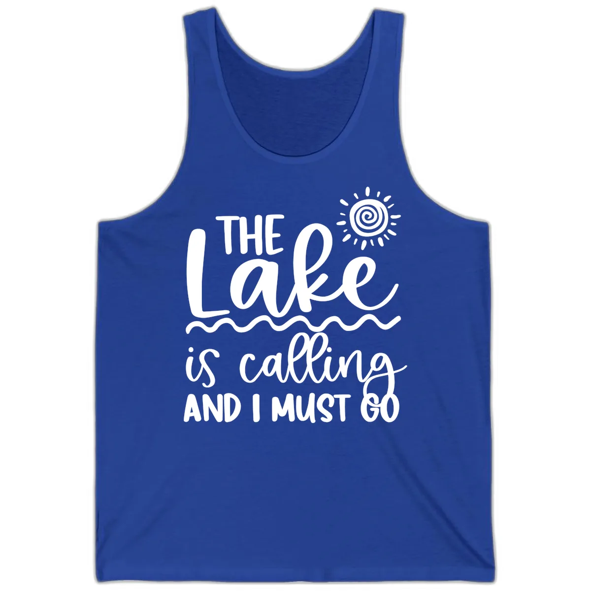 The Lake Is Calling Tank in True Royal