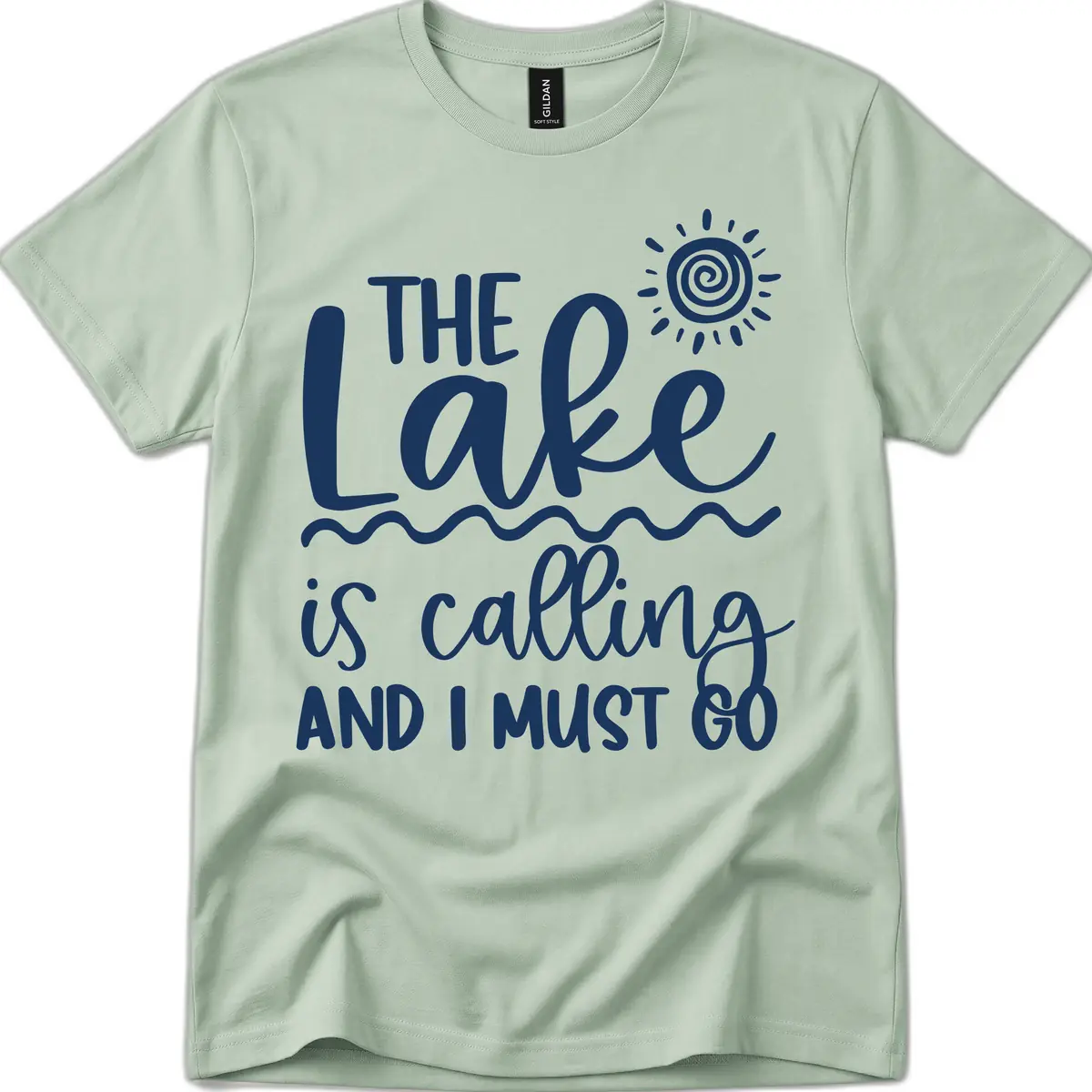 The Lake Is Calling T-Shirt in Sage