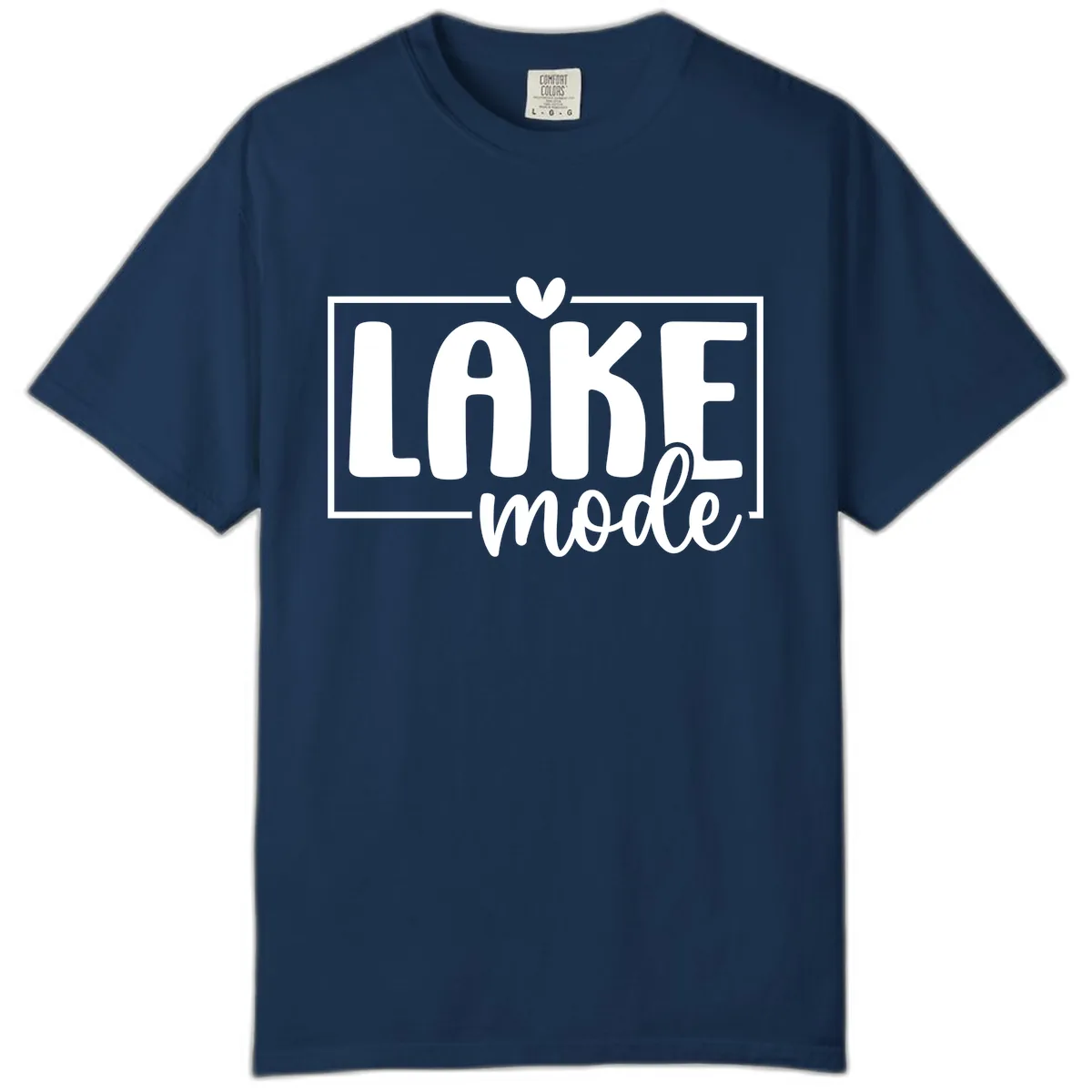 Lake Mode Lifestyle Apparel Comfort Color in Navy