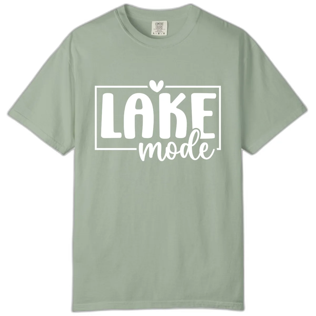 Lake Mode Lifestyle Apparel Comfort Color in Bay