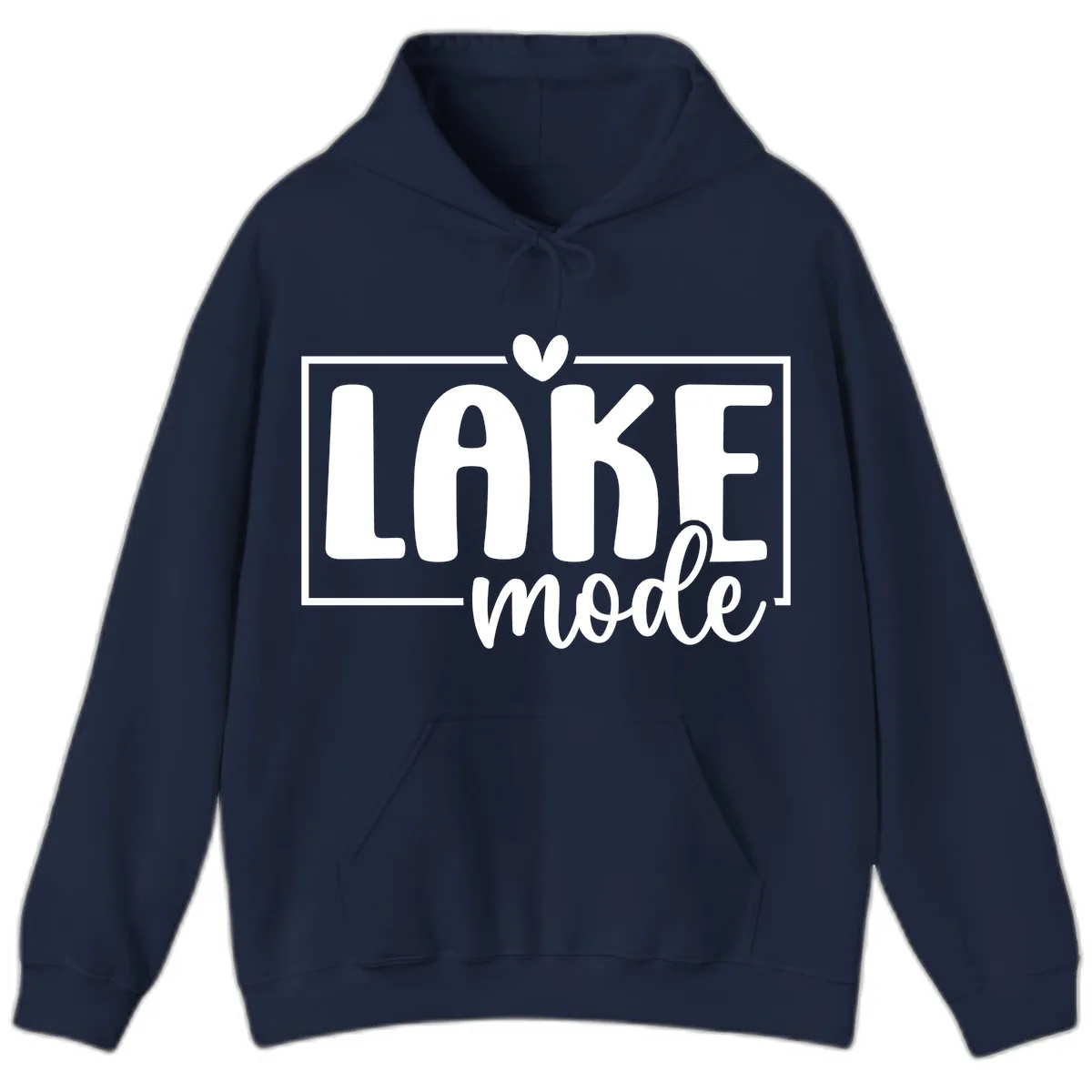 Lake Mode Lifestyle Apparel Hoodie in Navy