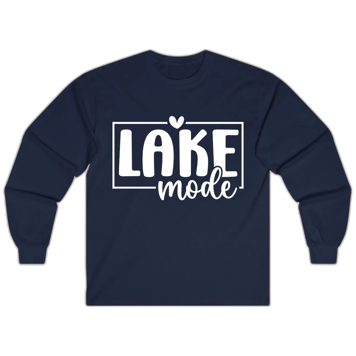 Lake Mode Lifestyle Apparel Long Sleeve in Navy