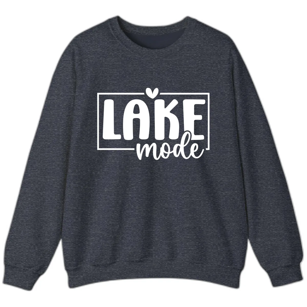 Lake Mode Lifestyle Apparel Sweatshirt in Heather Sport Dark Navy