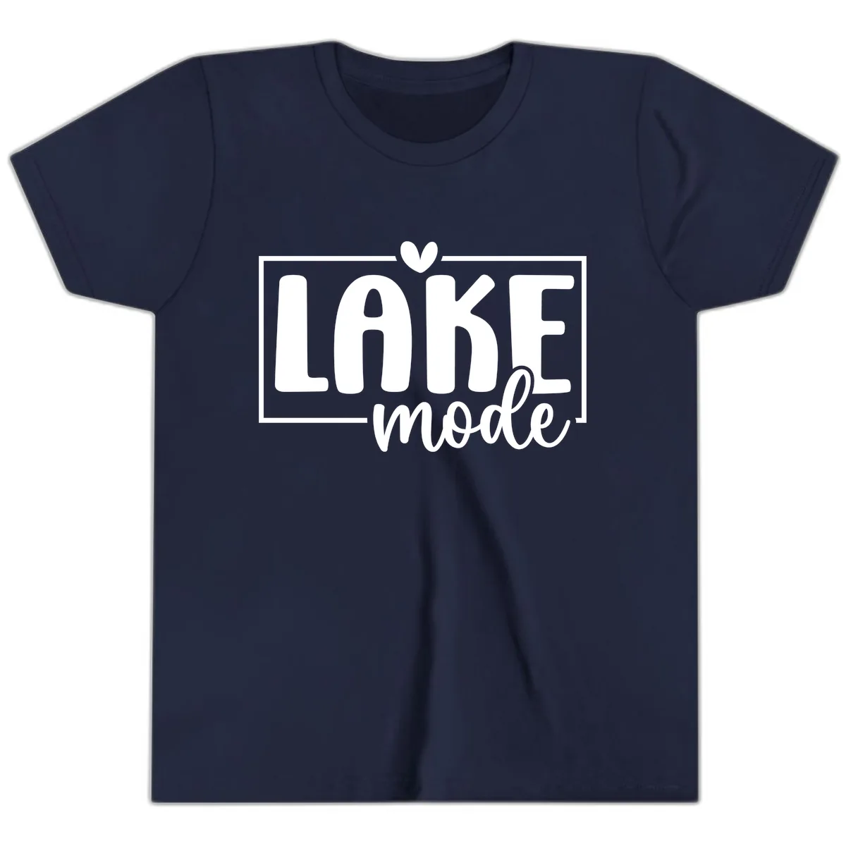 Lake Mode Lifestyle Apparel Youth T-Shirt in Navy