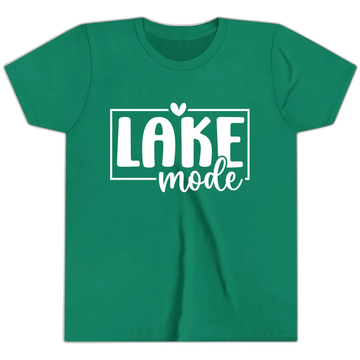Lake Mode Lifestyle Apparel Youth T-Shirt in Kelly