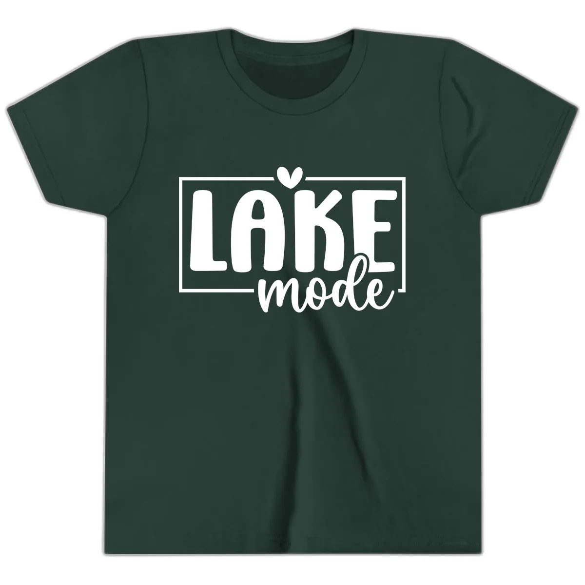 Lake Mode Lifestyle Apparel Youth T-Shirt in Forest