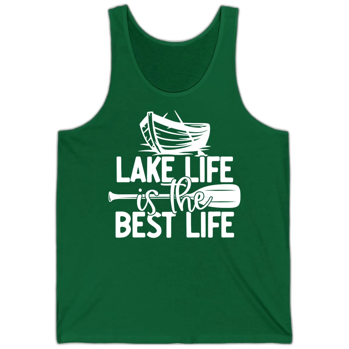 Lake Life Is The Best Life Design Tank in Kelly