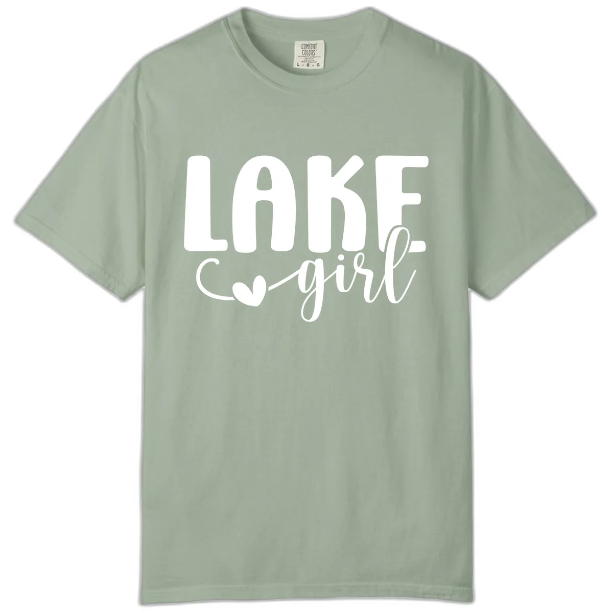 Lake Girl Lifestyle Design Comfort Color in Bay