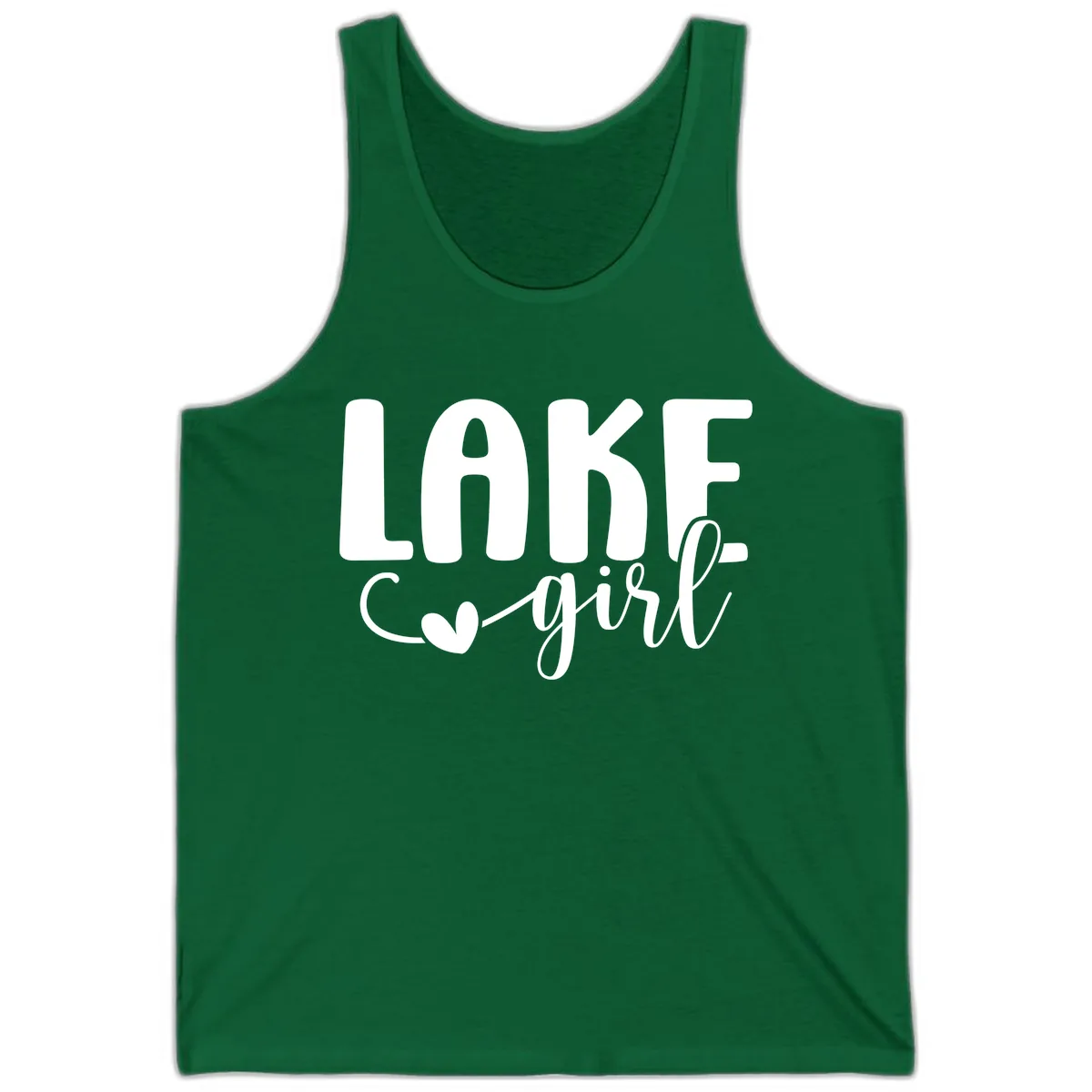 Lake Girl Lifestyle Design Tank in Kelly