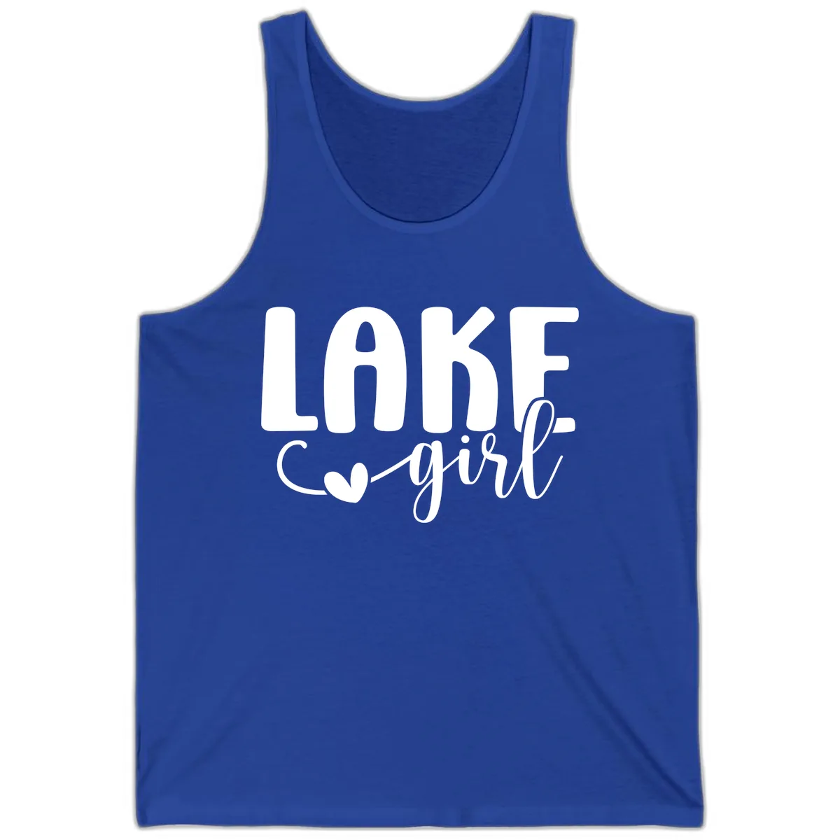 Lake Girl Lifestyle Design Tank in True Royal