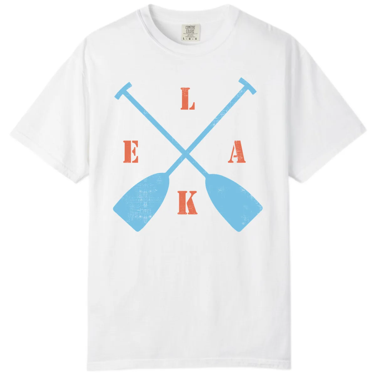 Lake Life Kayak Paddles Comfort Color in White