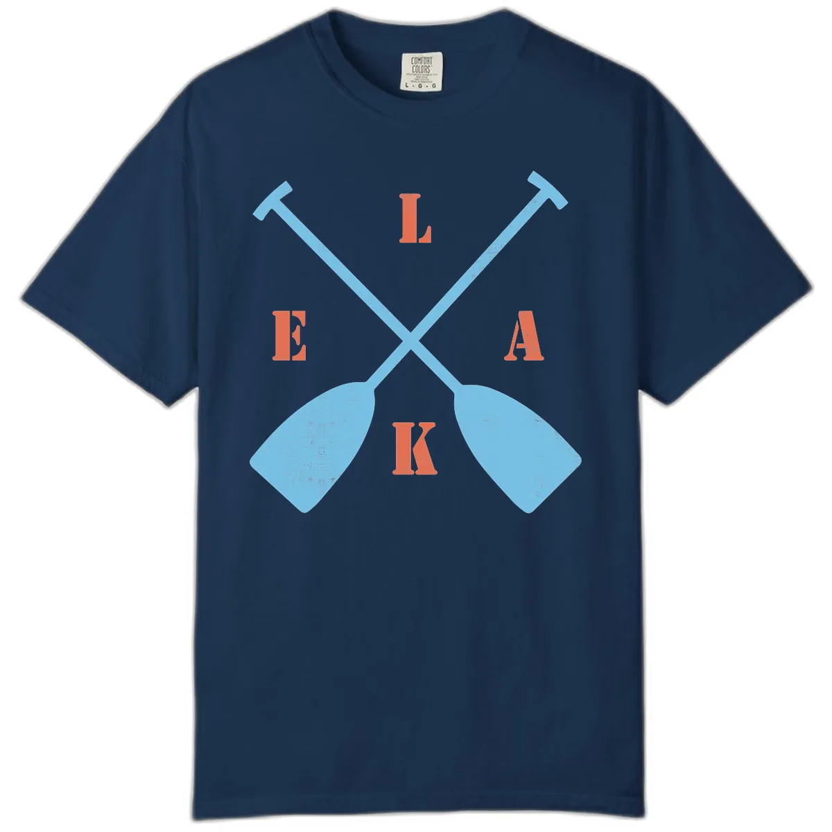 Lake Life Kayak Paddles Comfort Color in Navy