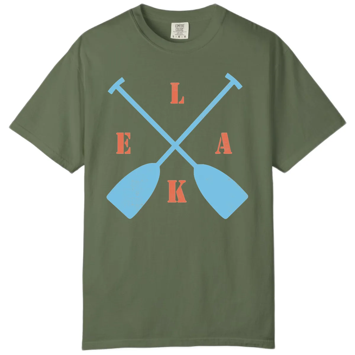 Lake Life Kayak Paddles Comfort Color in Sage