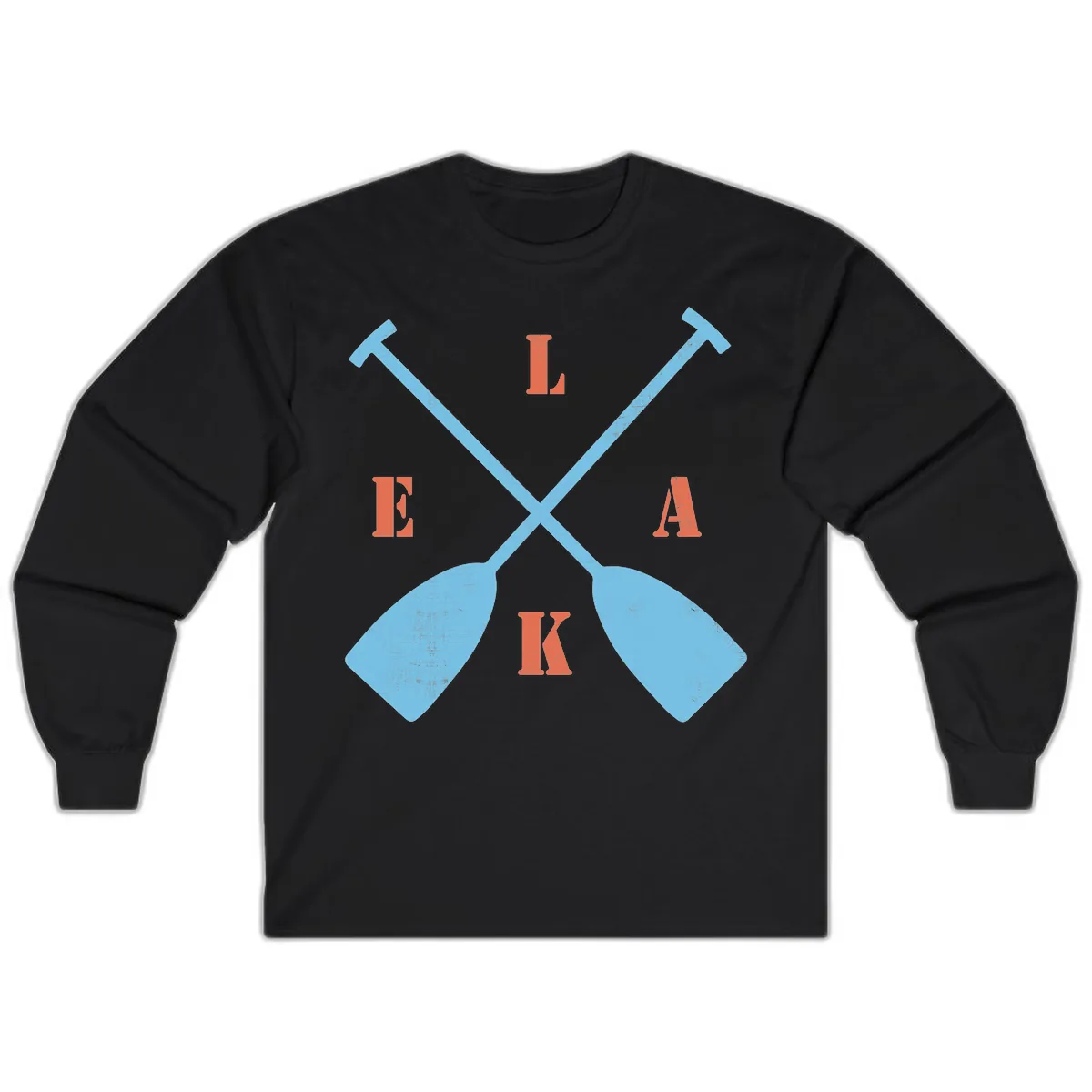 Lake Life Kayak Paddles Long Sleeve in Black